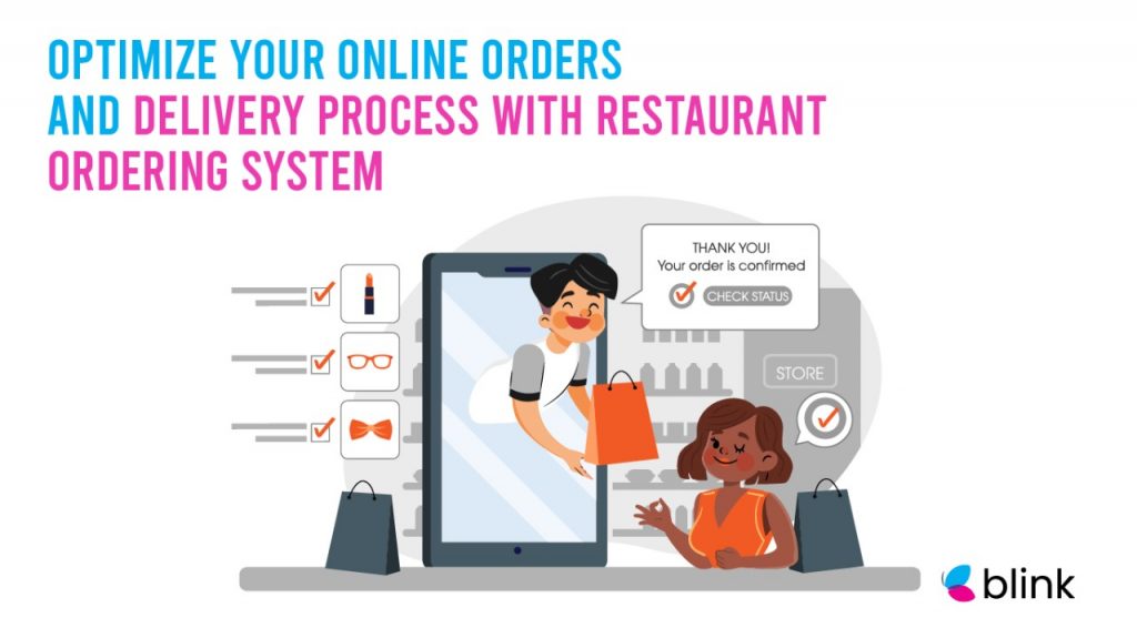 Reliable online orders and delivery process with restaurant odering system
