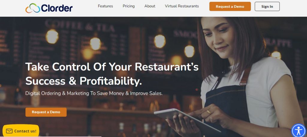 clorder - restaurant ordering system