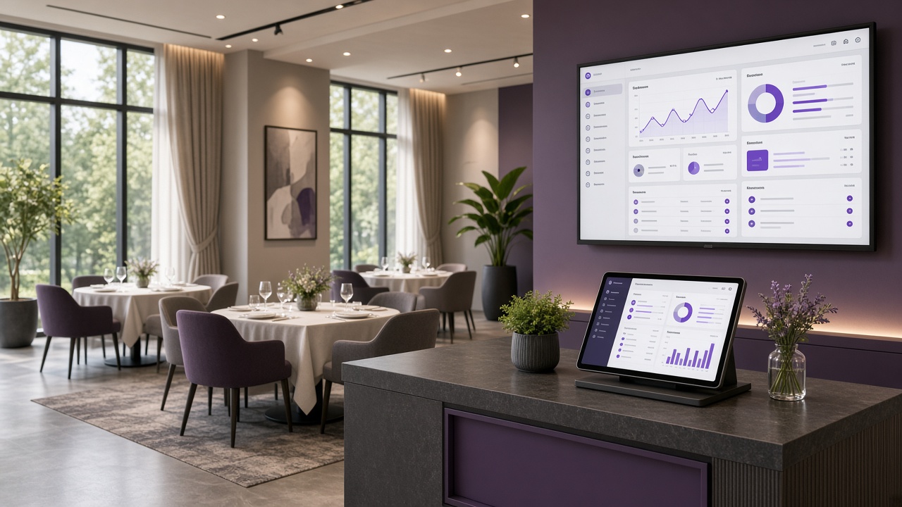 Islamabad restaurant with cloud POS dashboard
