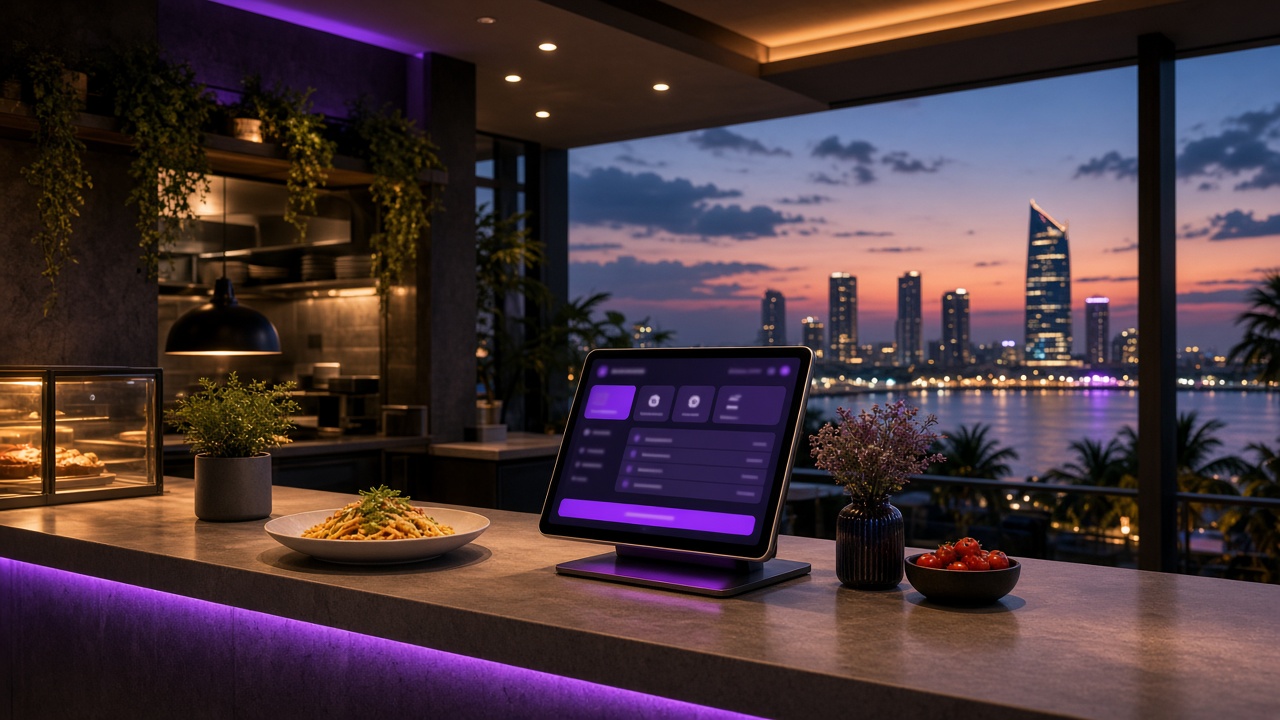 Restaurant POS counter in Karachi with BlinkPOS